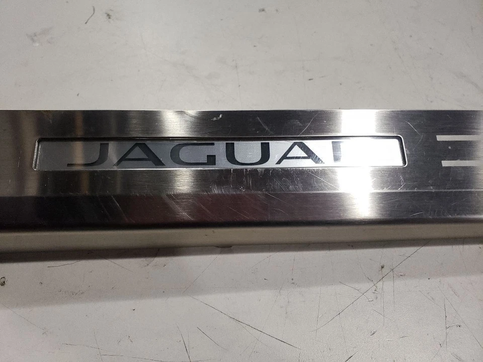 Left Driver Door Sill Trim - 2015 Jaguar F Type Type R - OEM EX5M23757BD - Image 3 of 4