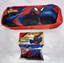   SPIDER-MAN  PENCIL CASE  CHARACTER BANDZ SET-NEW