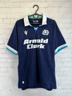 SCOTLAND RUGBY UNION 2024 2025 RUGBY SHIRT JERSEY MAGLIA MACRON ORIGINAL Sz XL