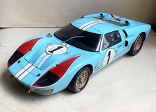 EXOTO, 1:10 scale, 10011 - FORD GT40 Mkll #1 Le Mans 1966 K.Miles (Blue/Red)