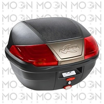 Kappa K400N Topcase Monolock 40L Schwarz Carbon Look Motorrad Roller Helm