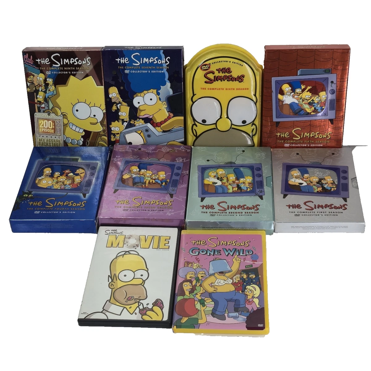 The Simpsons 1 Season DVDs & Blu-ray Discs for sale - eBay