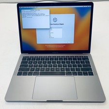 2017 Apple MacBook Pro 13" A1708 i5 2.3GHz 16GB 256GB SSD SPACE GRAY A1708 READ 