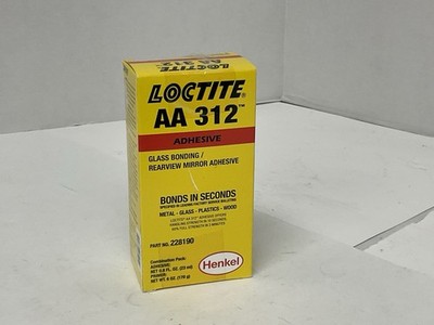 LOCTITE AA 312 Rear View Mirror Adhesive Glue Loctite Auto Glass Windshield Kit