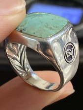David Yurman Sterling Silver American Turquoi...