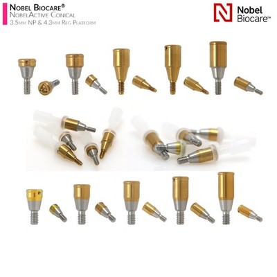 US Nobel Biocare Locator Abutment NP/RP Internal Conical Connection Overdenture