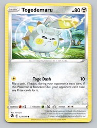 Togedemaru 127/195 Silver Tempest Common