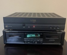 Onkyo TA-RW414 Tape Deck Combo And Sonance Virtouso A-800 Amplifier COMBO