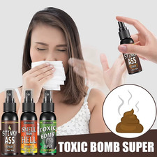 Funny Prank Spray 30ml Joke Stink Gag Spray Novelty Party Props 1-3PCS