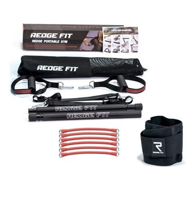 Redge Fit Complete Portable Full Body Home Gym- 6 Tension Bands