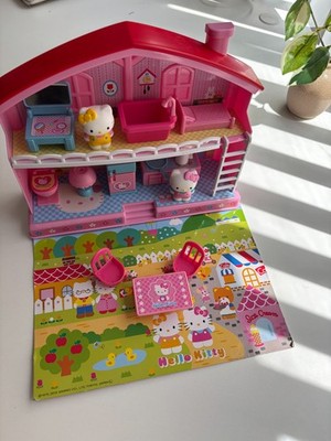 Sanrio Hello Kitty Nakayoshi House Mini Dollhouse Play set Japan