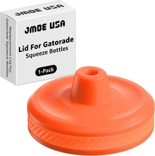 Jmoe USA Improved Lid For Gatorade Water Bottle | Fits Squeezable 32 oz, 30 oz