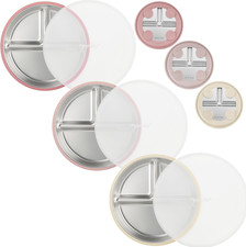 3 Pack Stainless Steel Baby Suction Plates, Divided Toddler Plate for Baby Led W