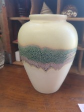 San Pacific Modern Drip Glaze Pottery Vase Boho