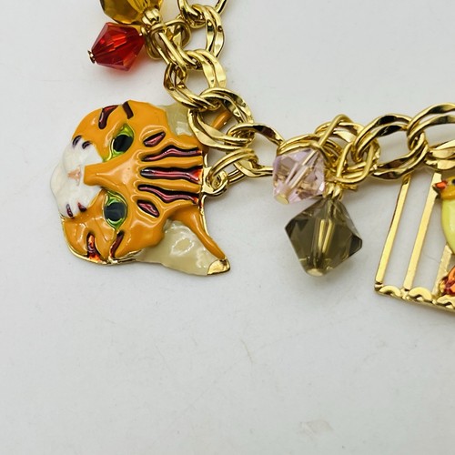 Lunch At The Ritz Necklace Choker A Cat's Life LATR 2Go 18" - Picture 3 of 8