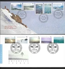 Australia Antarctic AAT 1984 - 1987 Scenes series II & III Casey Base FDC u/a