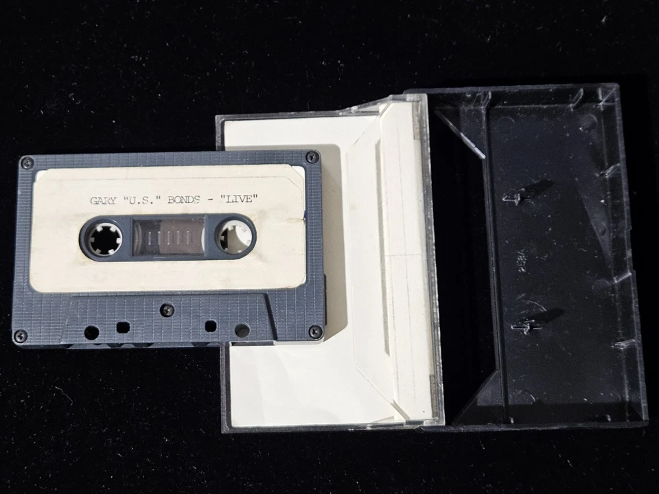 GARY "US" BONDS LIVE EP DEMO TAPE,  PROMOTIONAL CASSETTE TAPE - Image 4 of 4