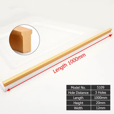 American Black Long Furniture Handle 1200Mm Cabinet Handles Gold T Bar Pulls Alu