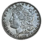 US 1892 P Morgan Silver Dollar Choice AU Better Date Philadelphia $1.00