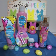 NEW PEEPS Bath  Body Works 4 pc Bundle  PEEPIN  It REAL   2 Peeps extras 