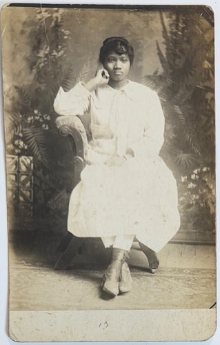 RPPC de grupo íntimo, 17 fotos afroamericanas, 1900-1915 Kentucky, identificadas - Imagen 11 de 21