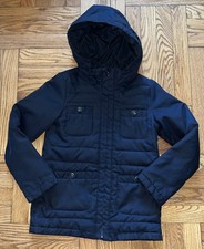 Girls Gap Black Primaloft Puffer Jacket Size Large 10