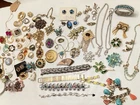80+ pc Vintage Mod Mix Costume Jewelry Lot Rhinestone Elvis Signed JBK Boucher