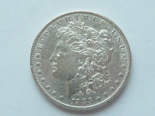 1883 P  XF Morgan Dollar  EXTRA FINE 90% NICE U.S Silver