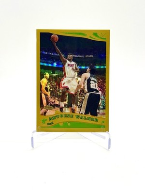 Antoine Walker 2005-06 Topps Chrome GOLD REFRACTOR #153 /99 | Rare Heat Card