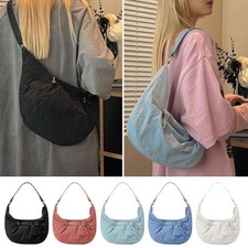 Crescent Crossbody Bag Hobo Sling Shoulder Bag Purse Casual Underarm Bag Fashion