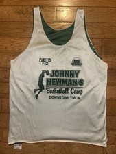 Vintage Johnny Newman’s Basketball Camp Reversible Jersey 22 Adult L 90s NBA