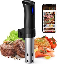 Sous Vide Machine, WiFi APP Included, 1100W Sous Vide Cooker with Accurate Tempe