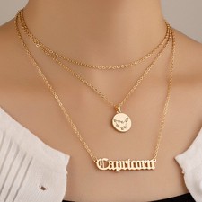 Ladies Vintage Diamond Symbol Clavicle Chain