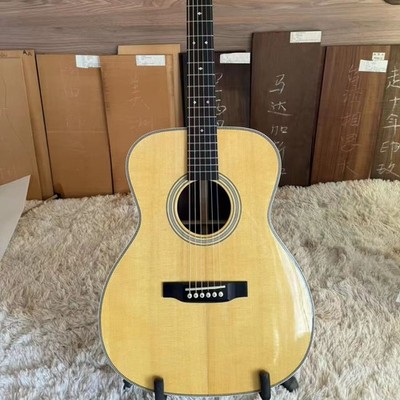 High-Quality 40-Inch Solid Spruce Handcrafted All-Solid Acoustic Guitar