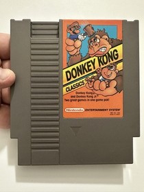 Donkey Kong Classics (Nintendo Entertainment System, 1988) - Autentico