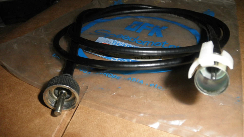 Toyota #83710-29245 1/1971-76 Corona Mk II 2M/4M M/T Speedo-Cable Ludwig# 37-6570 Foto 4 de 4