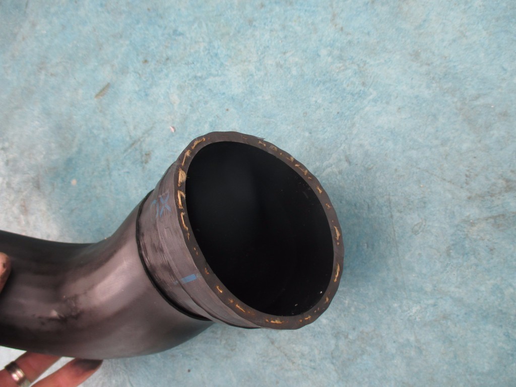 Bentley Gt Gtc Flying Spur right upper air intake charger pipe hose used 