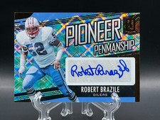 Robert Brazile 2019 Panini Unparalleled Pioneer Penmanship Auto /99 #PP-RB