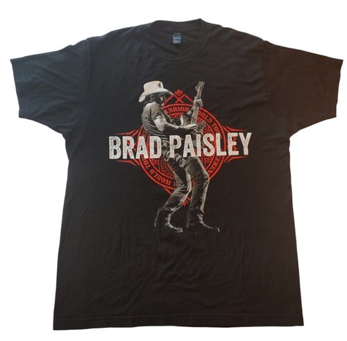 Brad Paisley Weekend Warrior Concert Shirt Men's Size L World Tour 2017-2018