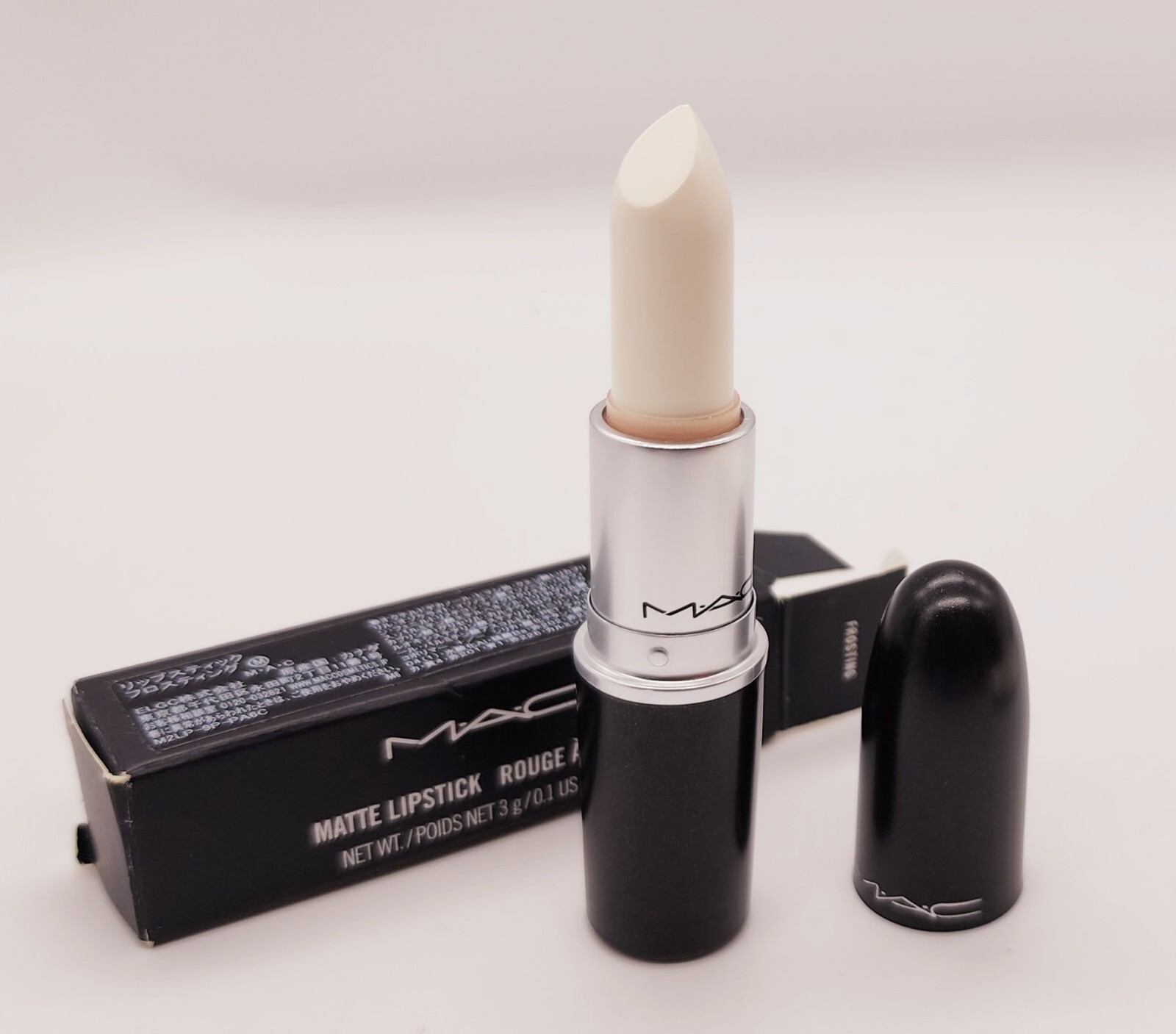 MAC Matte Lipstick in Frosting - Brand New Shade-image