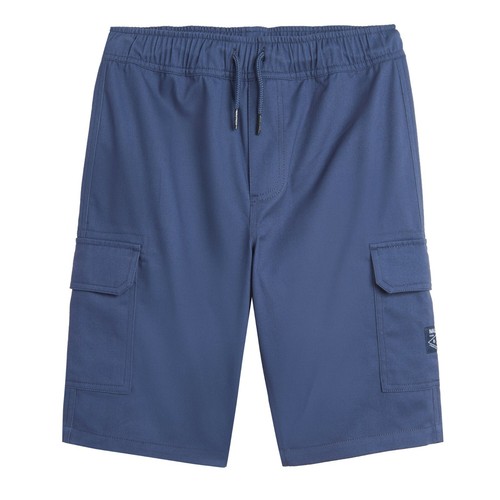 NAUTICA Boys Size S(8) Cotton Twill Cargo Shorts w/Elastic Waist Pull-on Bermuda - Picture 1 of 3
