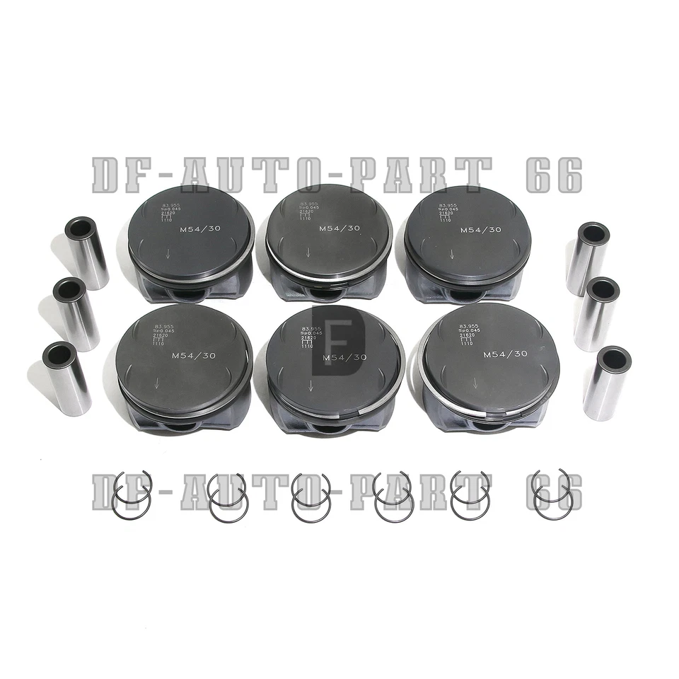 6cyl 活塞戒指套装 STD Φ84 毫米适用于宝马 330Ci X3 X5 Z4 E46 E36 E85 M54B30 3.0L — 第 4/4 张图片