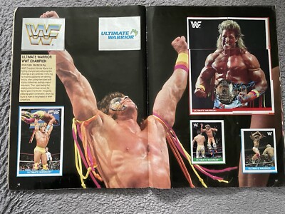 WWF 1990 Superstars Sticker Album | eBay UK