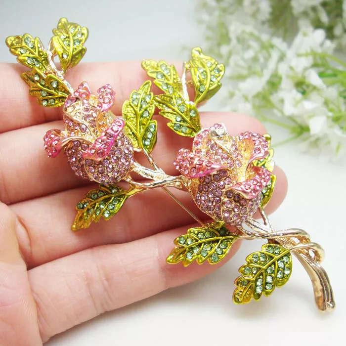 Brooches for Women Clothing Brooch Accessories Business Brooch Women's  Banquet Corsage Rhinestone Brooch Brooches and Pins for Women