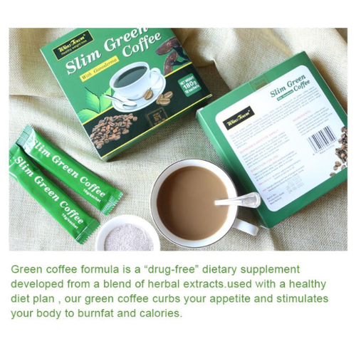 5 Box Leptin Grün Instant Kaffee zur Gewichtsreduktion (18 Beutel) GRATIS 1 BOX - Bild 4 von 6