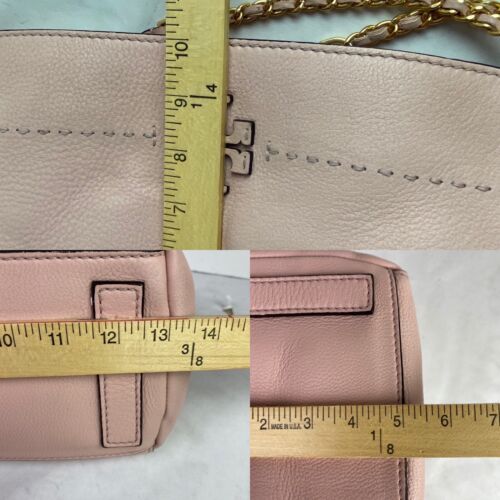 Bolso bandolera de hombro con cadena de cuero rosa Tory Burch - Imagen 11 de 11