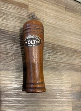 Vintage P.S. OLT Co. 77 Goose Wooden Call for Parts