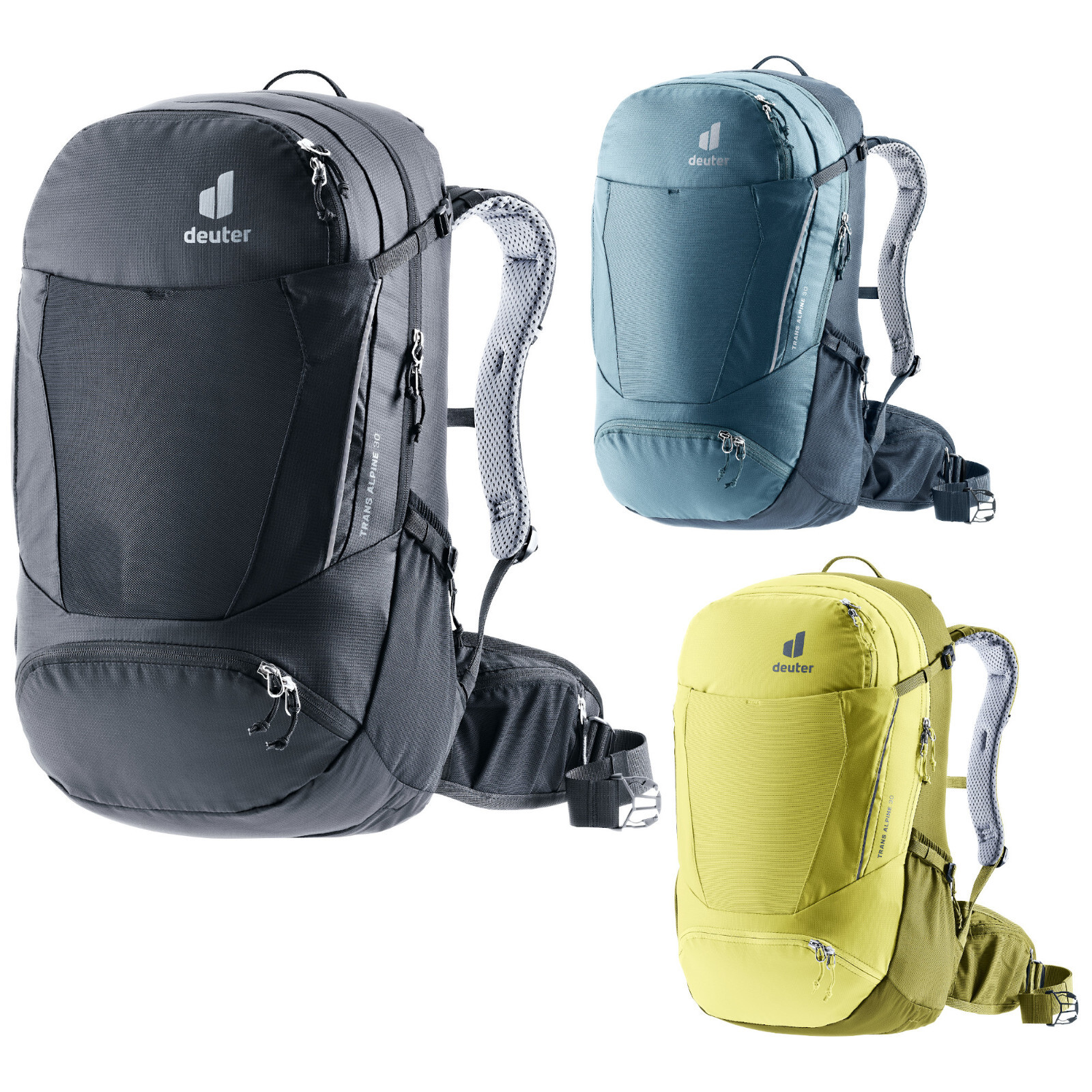 2024 Deuter Mochila Trans Alpine 30 Mochila Bicicleta Senderismo Trekking Mochila