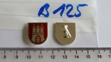 Polizei Mützen Abzeichen Hamburg Mittelteile für Sterne alte Art 1 Stück (B125)