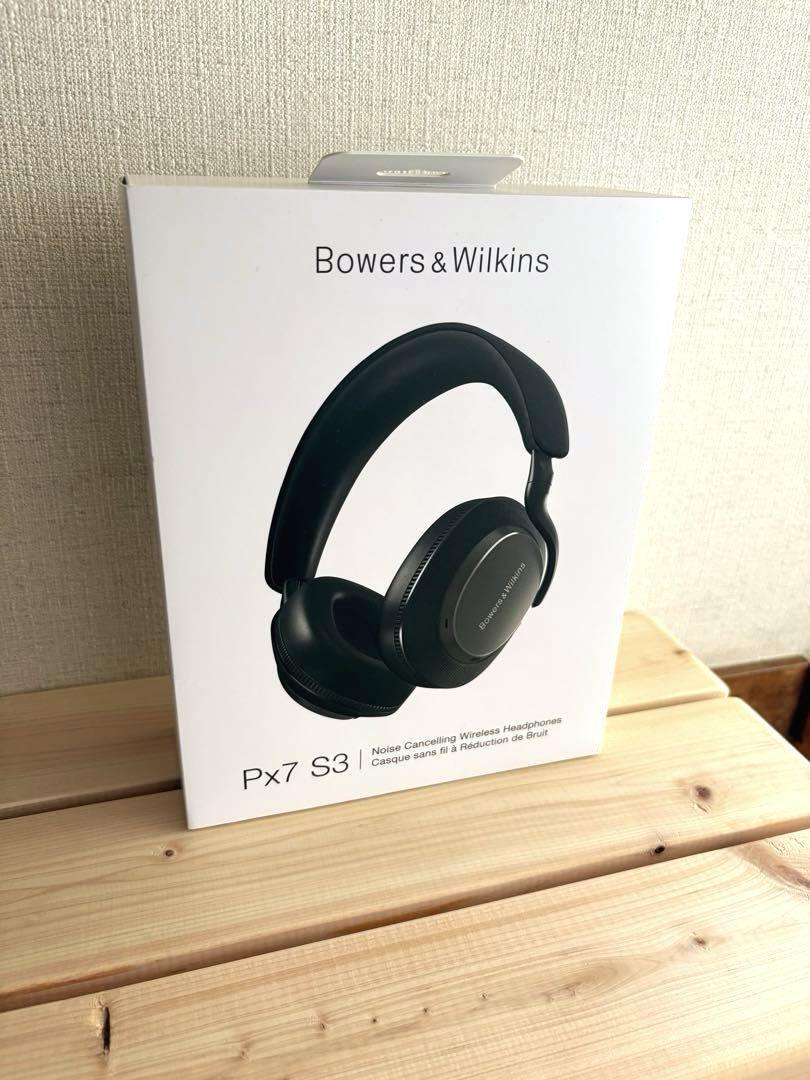 Bowers & Wilkins Black PX7 S3 Wireless Headphones ANC aptX